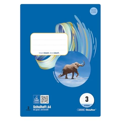 10 cuadernos Staufen A4