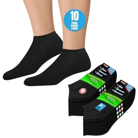 10 pares de calcetines tobilleros SOXCO