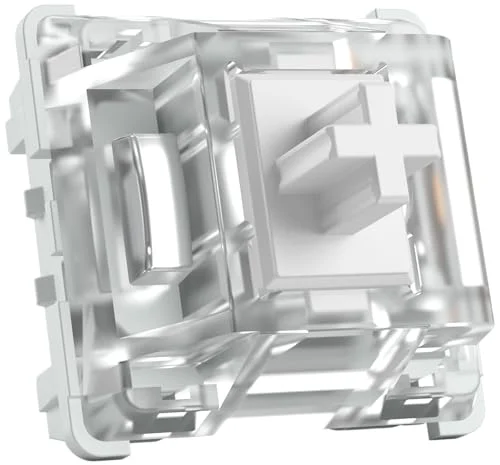120 switches Gateron Clear para teclado mecánico por 15,99 €