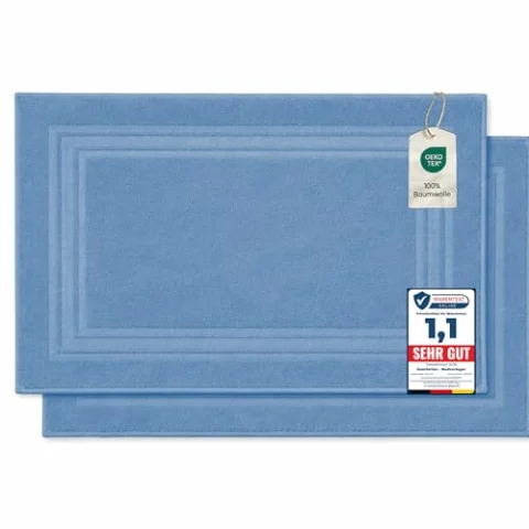 2 alfombras de baño Komfortec 50×70