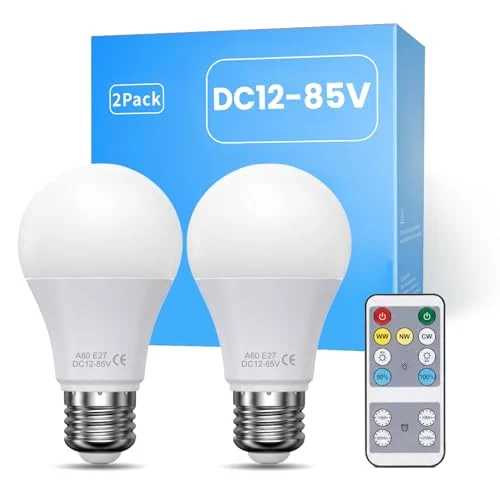 2 bombillas LED E27 TrustWheel con remoto por 9,99 € (-41 %)