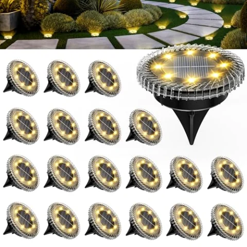 20 luces solares de suelo Solpex
