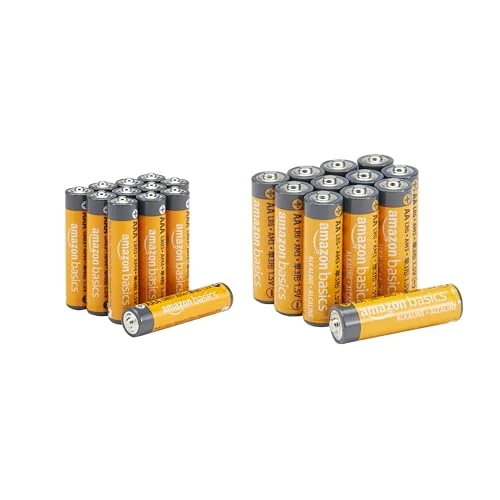 24 pilas alcalinas AA y AAA Amazon Basics por 13,70 €