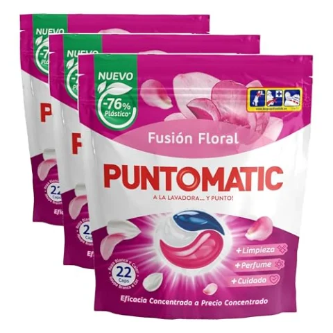 3 packs de cápsulas Puntomatic tricámara