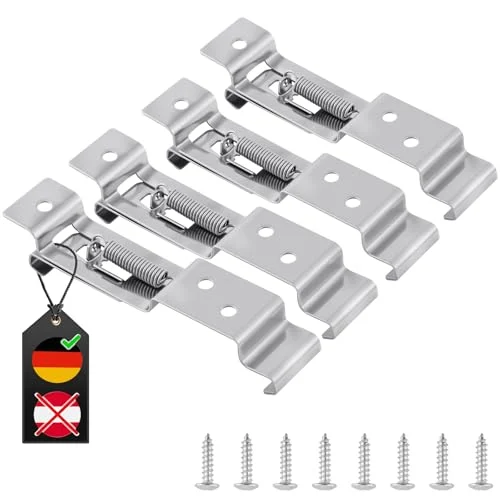 4 clips portamatrículas vsshe por 8,07 € (antes 9,99 €)