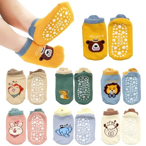 7 pares de calcetines antideslizantes Soleeya para bebé por 7,59 € (-20 %)