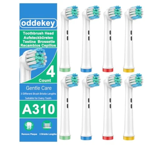 8 cabezales OddeKey para Oral-B