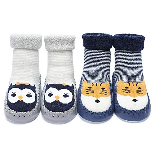 Adorel Calcetines Antideslizantes Termicos para Bebé 2 Pares Azul por 7,99 € (-20 %)