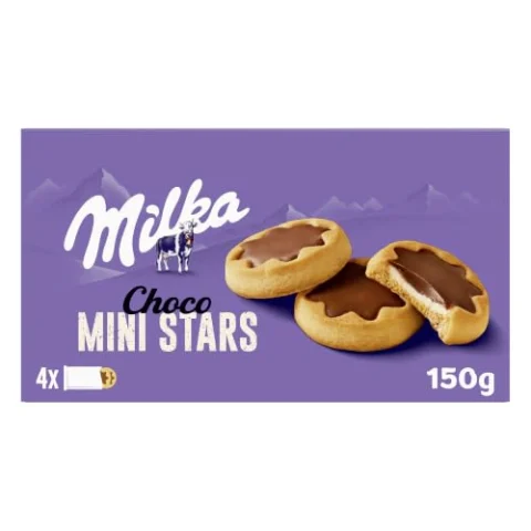 Milka Choco Mini Stars 150 g