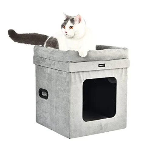 Casa para gato plegable Amazon Basics