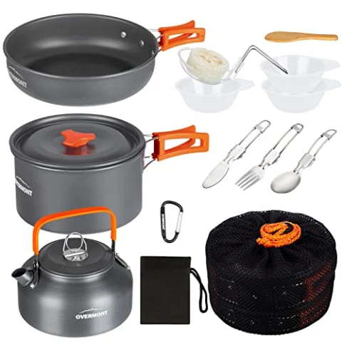 Kit OVERMONT de cocina para camping