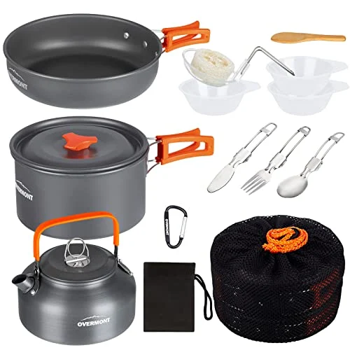 Kit OVERMONT de cocina para camping por 25,12 € (-27 %)