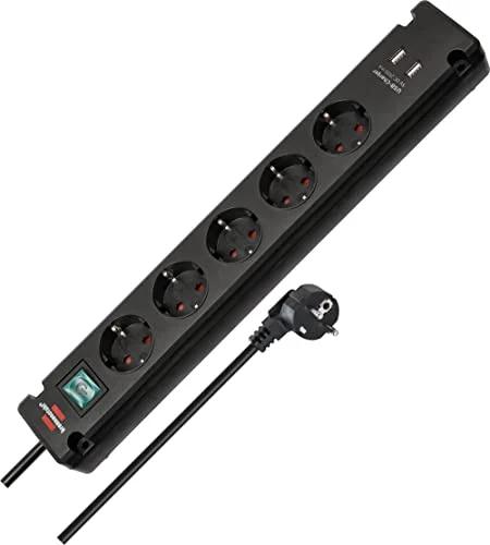 Brennenstuhl Bremounta con 5 tomas y USB por 14,96 € (-26 %)