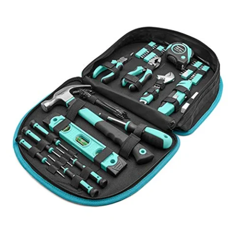 Juego de herramientas Amazon Basics de 104 piezas