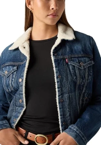 Chaqueta Levi’s Original Sherpa Trucker para mujer