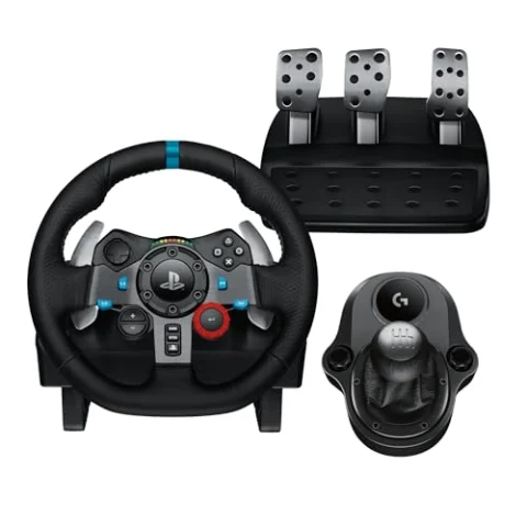 Logitech G29 SE con volante y shifter para PS y PC