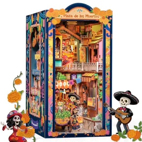CUTEBEE Book Nook Plaza de los Muertos