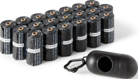Amazon Basics 300 bolsas para perros con dispensador