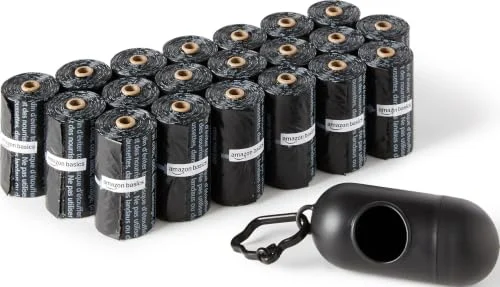 Amazon Basics 300 bolsas para perros con dispensador por 7 € (-32 %)
