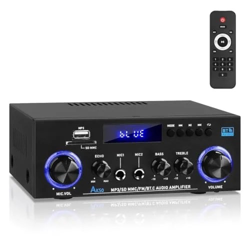 Amplificador Hi-Fi AK50 con Bluetooth por 24,29 € (-29 %)