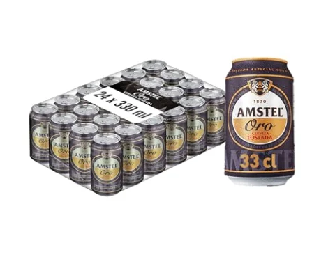 Amstel Oro Cerveza Tostada Pack Lata