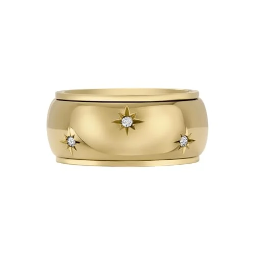 Anillo Fossil Sadie dorado para mujer por 18,70 € (antes 65 €)