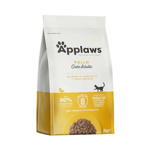 Applaws pienso sin cereales para gatos adultos 2 kg por 11,19 € (-55%)