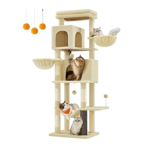 Árbol para gatos Feandrea de 174 cm