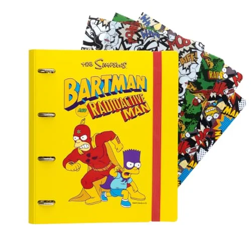 Archivador Grupo Erik Los Simpsons A4 por 8,10 € (antes 12,95 €)
