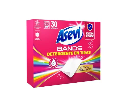 Asevi Bands detergente en tiras, 30 lavados por 5,29 € (-29 %)