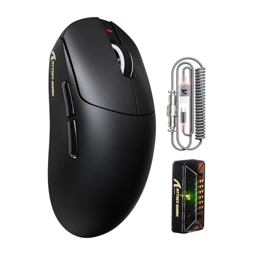 ATTACK SHARK X8PRO: ratón gaming inalámbrico ultraligero por 40,79 €