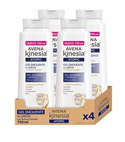 Avena Kinesia Gel de Baño 4 x 750 ml
