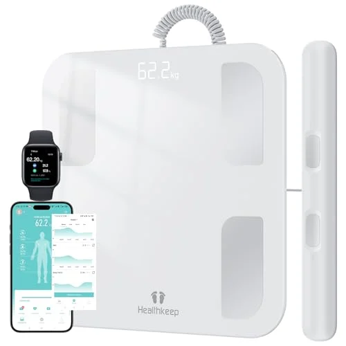Báscula inteligente Healthkeep con 8 electrodos por 39,66 € (-21 %)