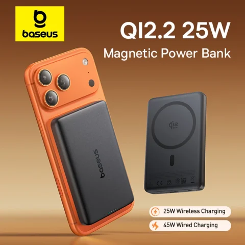 Baseus Qi2.2 25W Power Bank 10.000 mAh