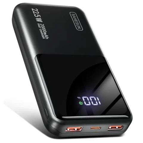 Batería externa 20.000 mAh y 22,5 W por solo 10,99 €