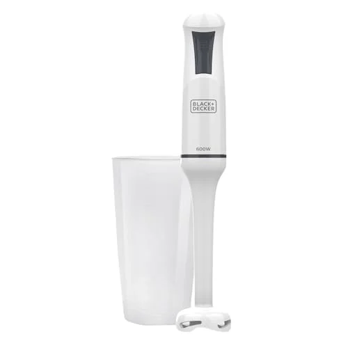 Batidora de mano Black+Decker 600W con vaso por 21,99 € (-5 %)