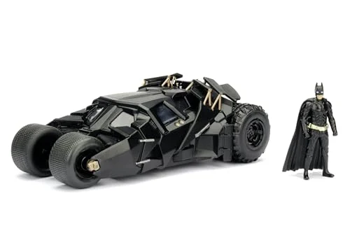 Batmóvil Tumbler Jada Toys 1:24 con figura de Batman por 16 € (-37 %)