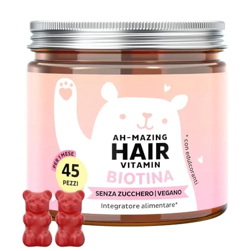 Bears With Benefits Ah-mazing Hair: 45 ositos con biotina por 8,55 €