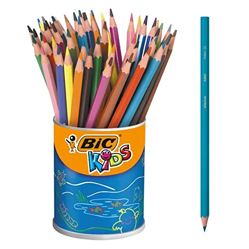 BIC Kids Evolution: 60 lápices de colores por 11,12 € (-38 %)