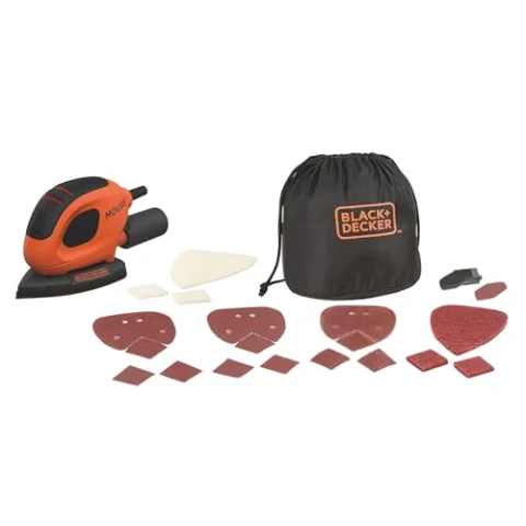 BLACK+DECKER Lijadora Mouse compacta 55 W