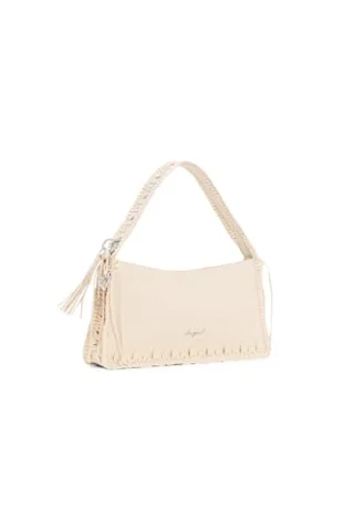Bolso bandolera Desigual Gallium Leiria Mini Beige