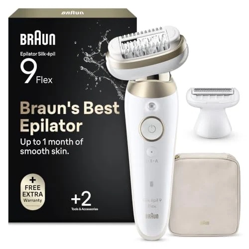 Braun Silk·épil 9 Flex SkinSpa Depiladora Eléctrica Mujer por 159,99 € (-33 %)