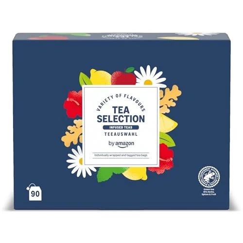 by Amazon té e infusiones variadas, 90 unidades por 5,47 € (-65 %)