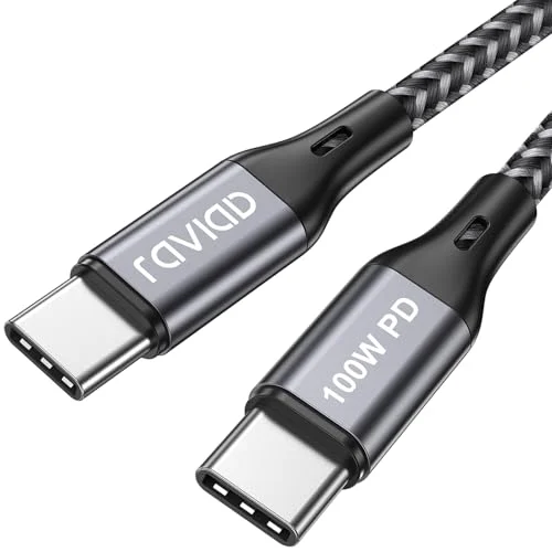 Cable USB-C RAVIAD 100W por 4,99 € (antes 6,99 €)