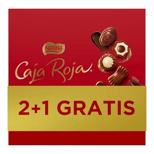 Caja Roja Surtido Bombones 2+1 GRATIS- 300g por 8,90 €