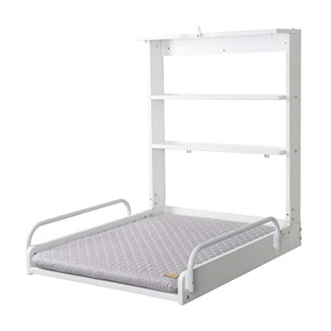 Cambiador de pared roba Style Gris con colchón
