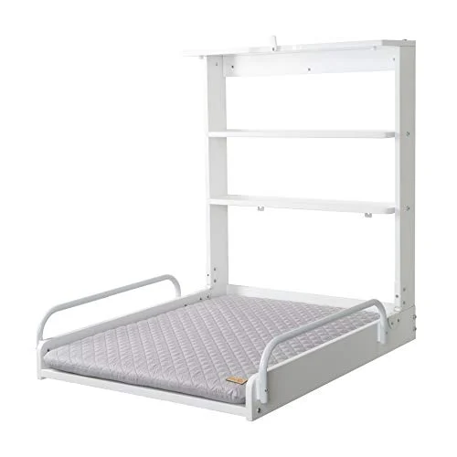 Cambiador de pared roba Style Gris con colchón por 127,49 € (29 % menos)