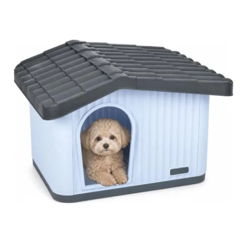 Casa de plástico VOUNOT para gatos