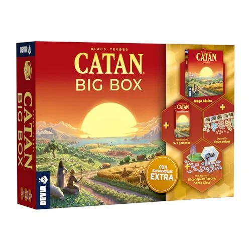 Catan Big Box Edición 2025 por 51,34 € (antes 70 €)