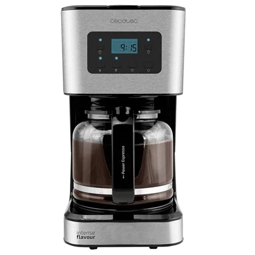 Cecotec Coffee 66 Smart Aroma por 24,90 €: cafetera de goteo de 12 tazas